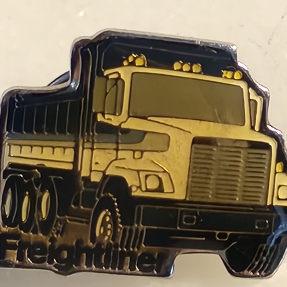 Freightliner Vintage Dump Truck Pin